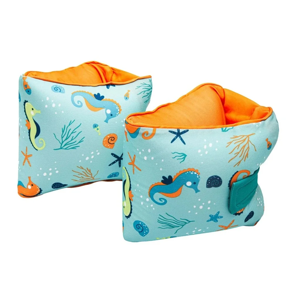 Swim School Adjustable Fabric‎ Arm Floats M/L 40–80 lbs Level 3